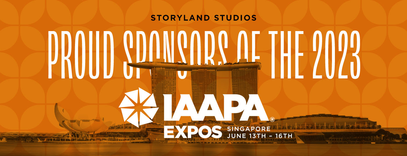 Proud Sponsors of the 2023 IAAPA Expo Latin America | Singapore June 13th-16th